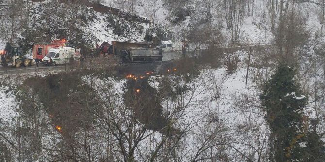 Giresun’da Feci Kaza: 2 Ölü, 1 Ağır Yaralı