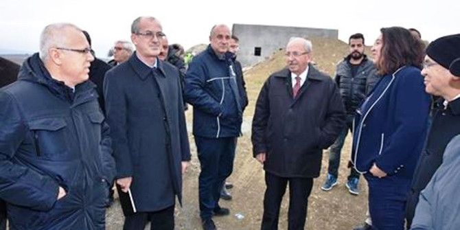 Başkan Albayrak Teski Şarköy İçme Suyu Deposu’nda İncelemelerde Bulundu