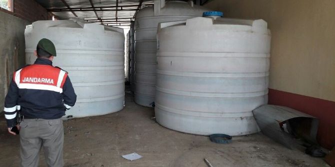 Yıl Başı Öncesi 90 Ton Kaçak İçki Ele Geçirildi