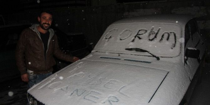 Kar Üstünde Drift Şov