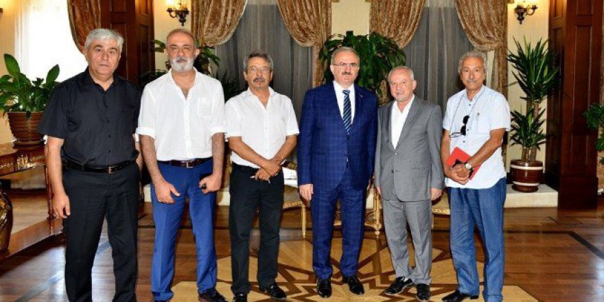 Tsyd Antalya Şubesi’nden Vali Karaloğlu’na Ziyaret Etti