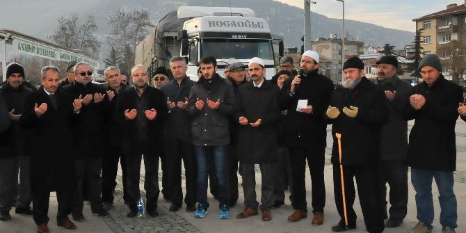 Akşehir İhh’dan Halep’e Yardım