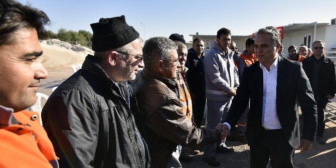 - Başkan Uysal, Asfalt Üretim Tesisini İnceledi