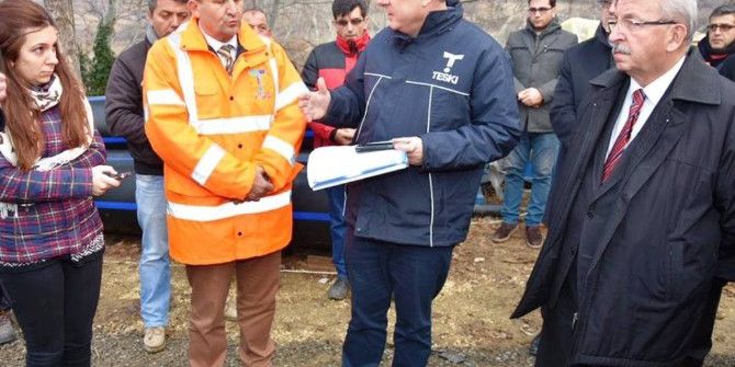 Başkan Albayrak Teski’nin 3 İlçedeki Çalışmalarını İnceledi