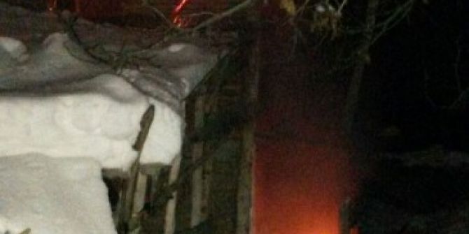 Giresun’da Ev Yangını: 1 Ölü