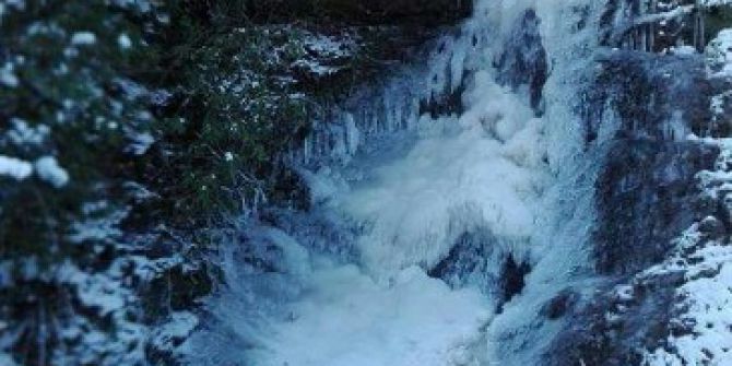 Karadeniz’de Dereler Dondu
