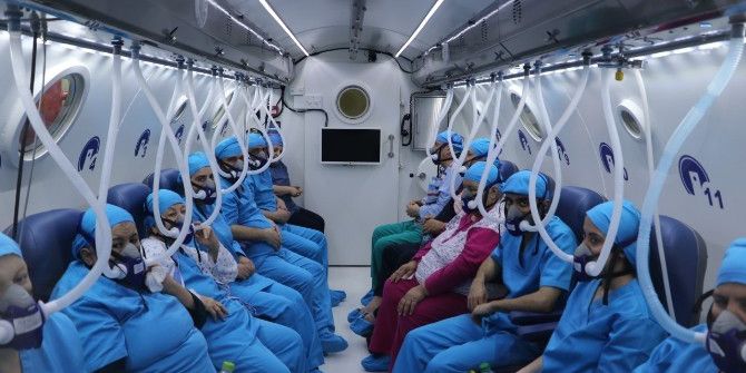 Karbonmonoksit Zehirlenmesine Maruz Kalan Üç Kişi Hiperbarik Oksijen Tedavisi Aldı