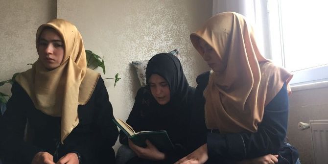 Şehit Bora Çelik İçin Kuran-ı Kerim Okudu