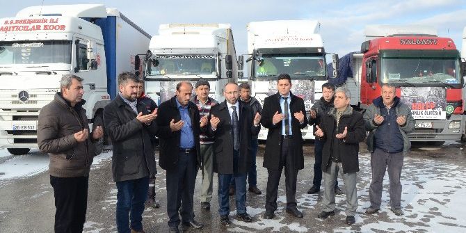 Eskişehir’den Halep’e 4 Tır Un Daha Gönderildi