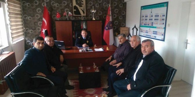 Oda Başkanlarından Emniyete Ziyaret