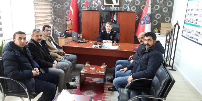 Türk Eğitim-sen’den Emniye’te Taziye Ziyareti