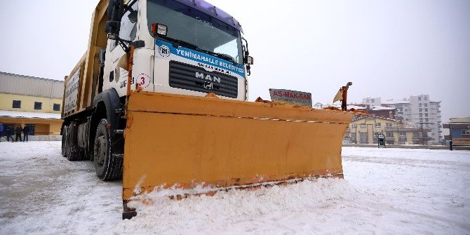 Yenimahalle Karla Mücadeleden Tam Not Aldı