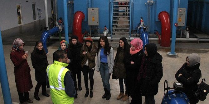 Öğrenciler Saski Tesislerini Gezdi