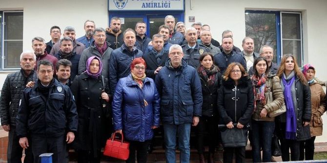 Siyasi Parti Başkanlarından Emniyete Taziye Ziyareti