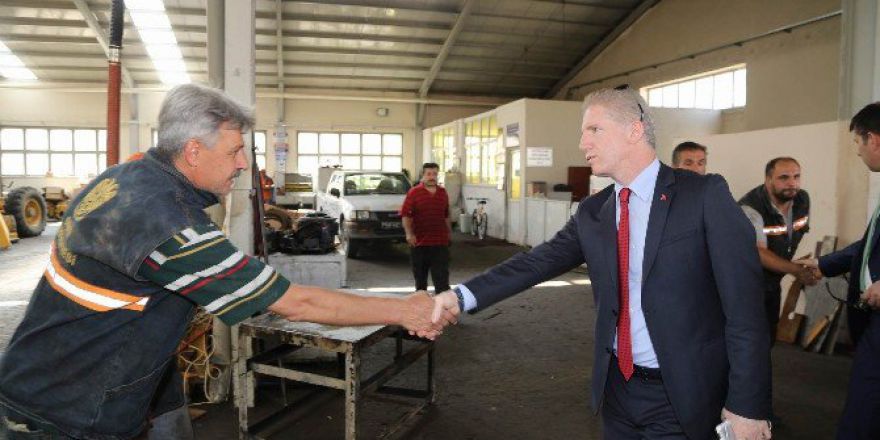 Vali Gül, Çalışmaları Yerinde İnceledi