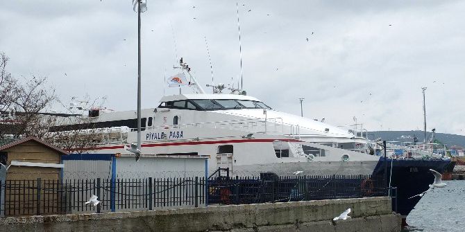 Deniz Otobüsü Fırtına Sebebiyle Geri Döndü