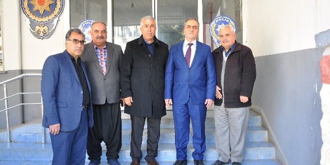 Mhp İlçe Teşkilatından Emniyet Müdürlüğüne Ziyaret