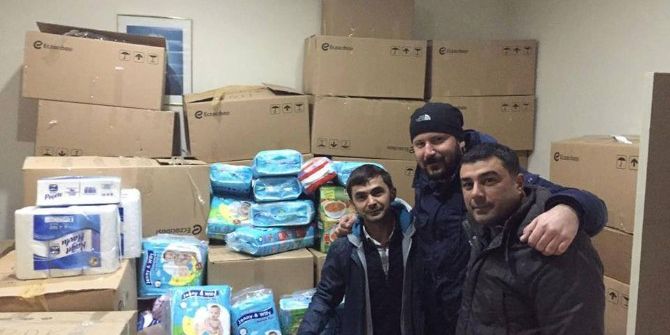 Bayırköylülerden Halep’e Yardım Eli