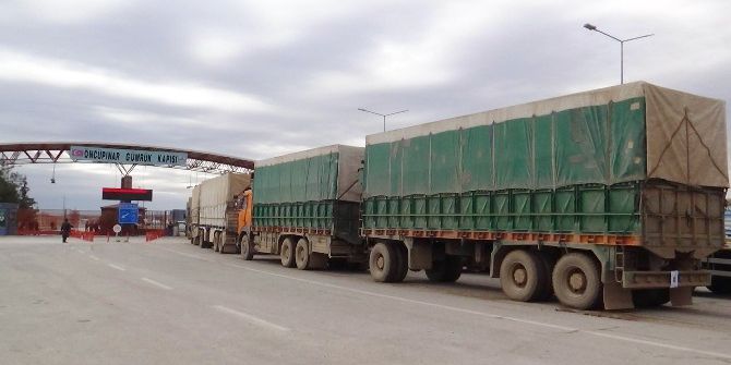 Bm Yardım Konvoyu Suriye’ye Geçiş Yaptı