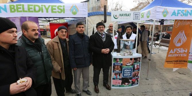 Kahramanmaraş’ta Halep İçin Yardım Kampanyası