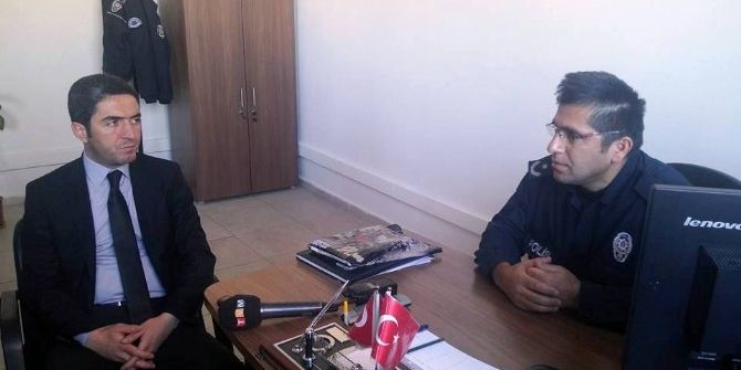 Enver Kiraz’dan Çevik Kuvvete Başsağlığı Ziyareti