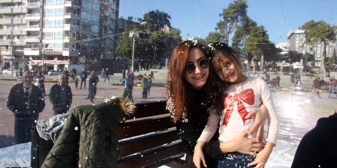 Antalya’da Kar Keyfi