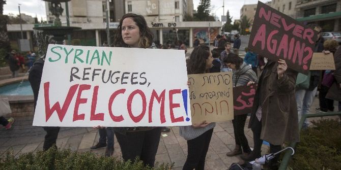 İsrail’de Halep Protestosu