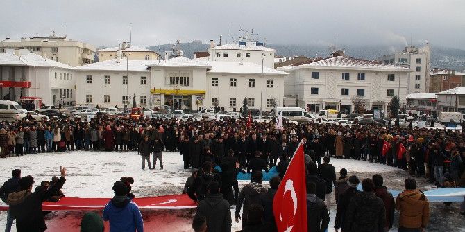 Yozgat Ülkü Ocakları’ndan Teröre Lanet Yürüyüşü