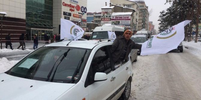 Halep Konvoyu Bitlis’ten Yola Çıktı