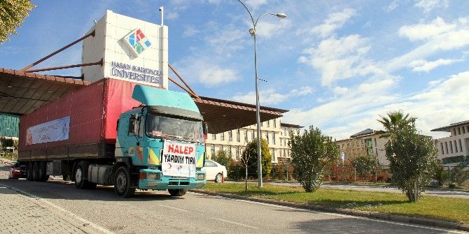 Hkü’lü Öğrencilerden Halep’e Yardım Eli