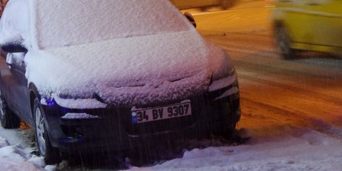 Van’da Kar Yağışı