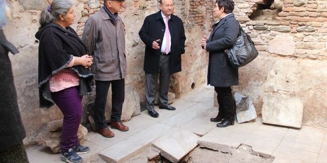 Tarihi Rum Hamamı Gün Yüzüne Çıkartılıyor