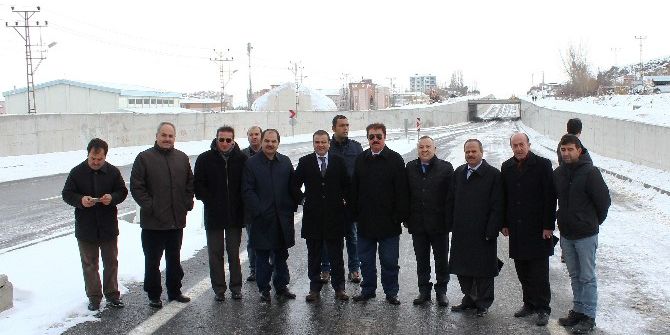 Erciş Sanayi Köprülü Kavşağından Transit Geçişlere Başlandı