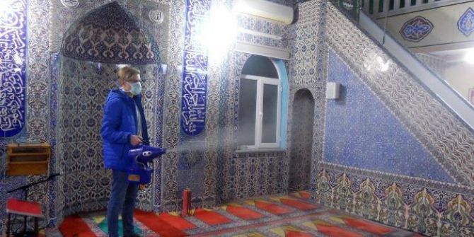 Lüleburgaz’da Dezenfeksiyon Çalışması