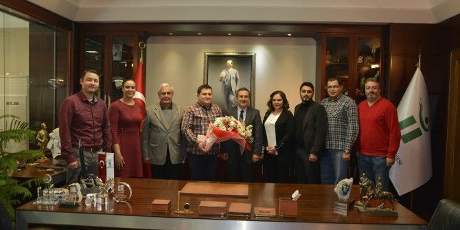 Başkan Ataç’a Çeşitli Ziyaretler