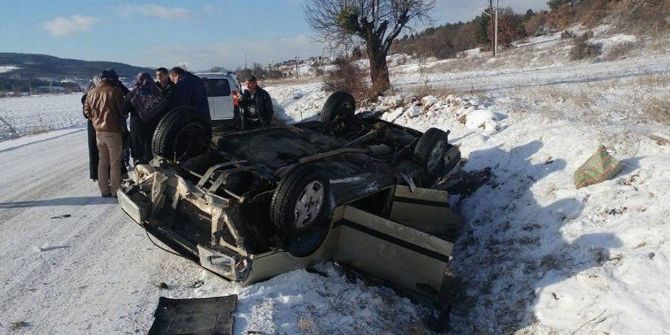 Tavşanlı’da Trafik Kazası: 3 Yaralı
