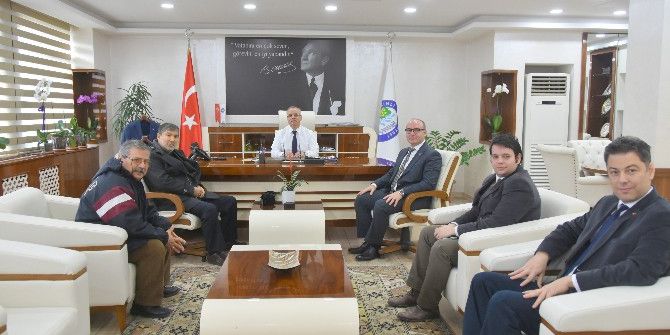 Başkan Kayda, Sanko Yönetimini Ağırladı