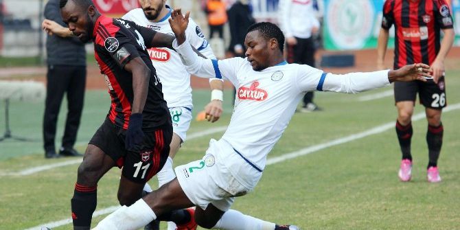 Gaziantepspor, Çaykur Rizespor İle 25. Randevuda