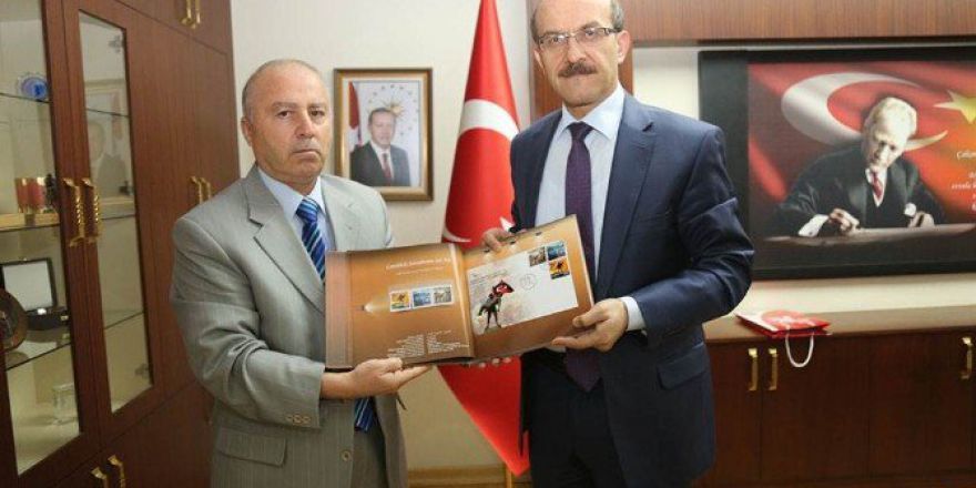 Ptt’den Vali Yavuz’a Kişisel Pul