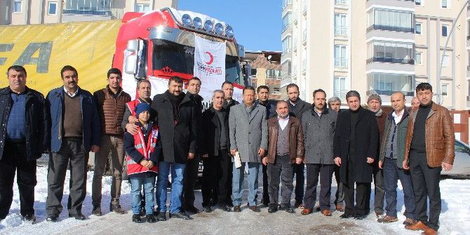 Malatya’dan Halep’e Gıda Yardımı