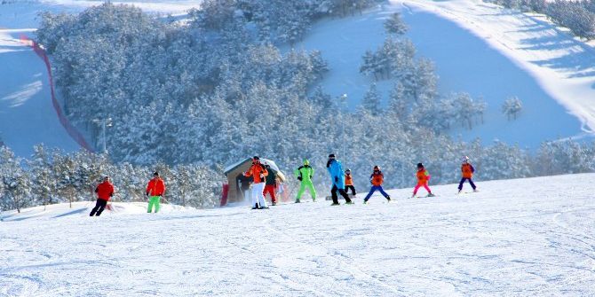 Palandöken’de Hafta Sonu Yoğunluğu
