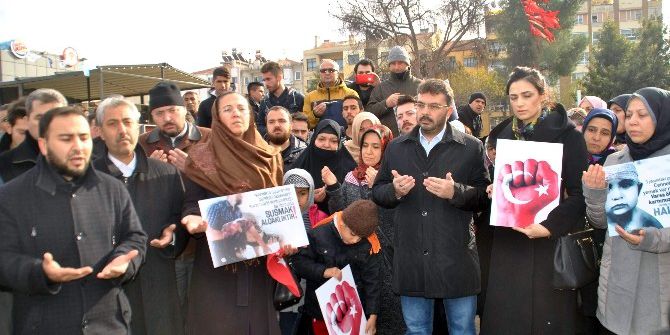 Aydın’da Teröre Karşı Sessiz Eylem