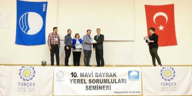 Edremit’te Mavi Bayrak Sertifikaları Dağıtıldı