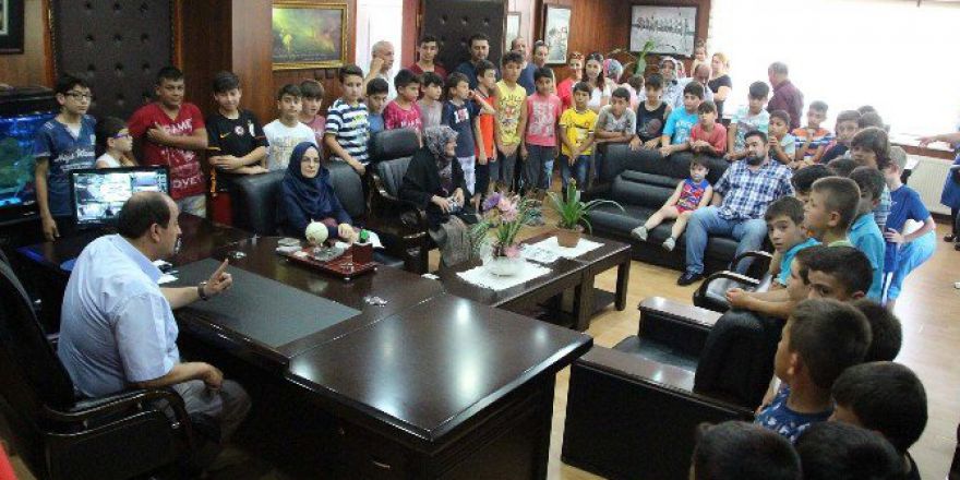 Sporculara Başkandan Mangal Sözü