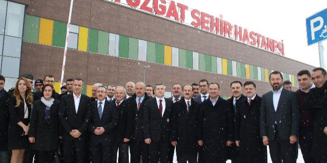 Adalet Bakanı Bozdağ, Yozgat Şehir Hastanesinde İncelemelerde Bulundu