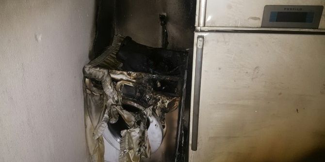 Yangında Mahsur Kalanlar Yara Almadan Kurtarıldı