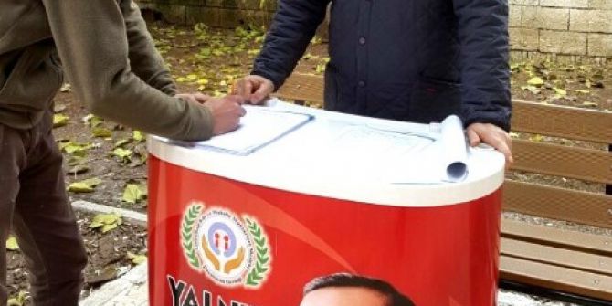 Muhtardan ‘Yalnız Değilsin Reis’ İmza Kampanyası