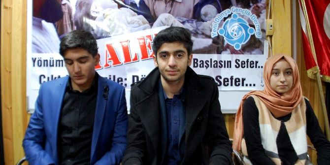 Gençlerden Halep Açıklaması