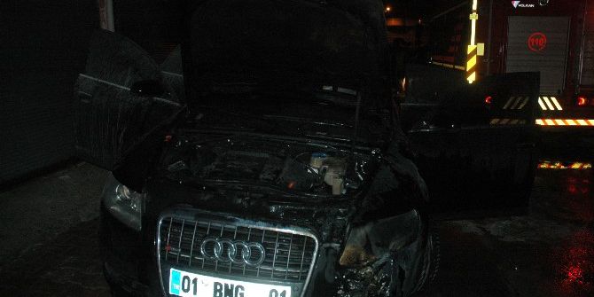 Adana’da Park Halindeki 1 Araç Kundaklandı