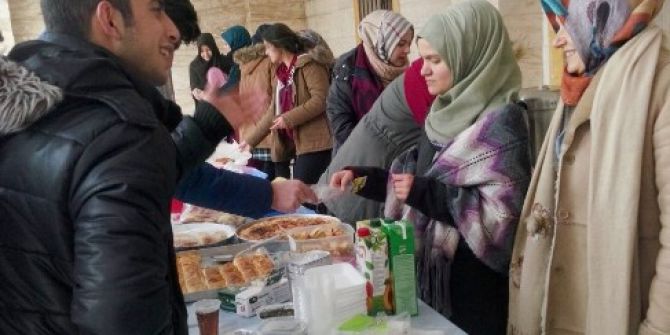 Öğrencilerinden Halep’e Yardım Kermesi